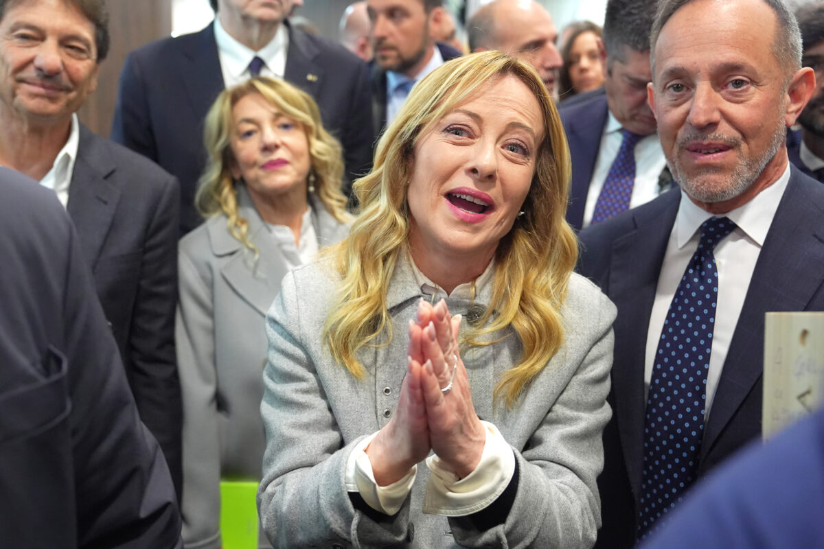 Galleria foto 'Giorgia Meloni oggi al Vinitaly – Le foto' - foto 2