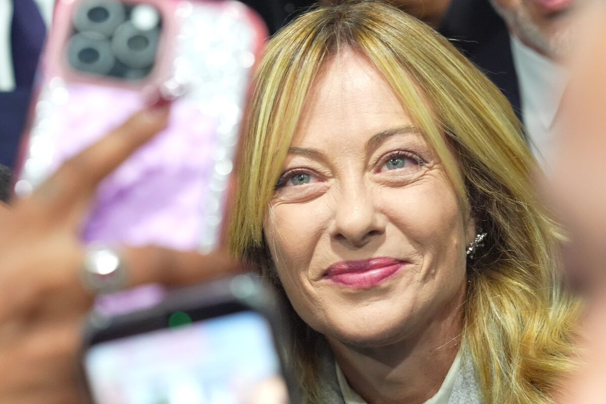 Galleria foto 'Giorgia Meloni oggi al Vinitaly – Le foto' - foto 6