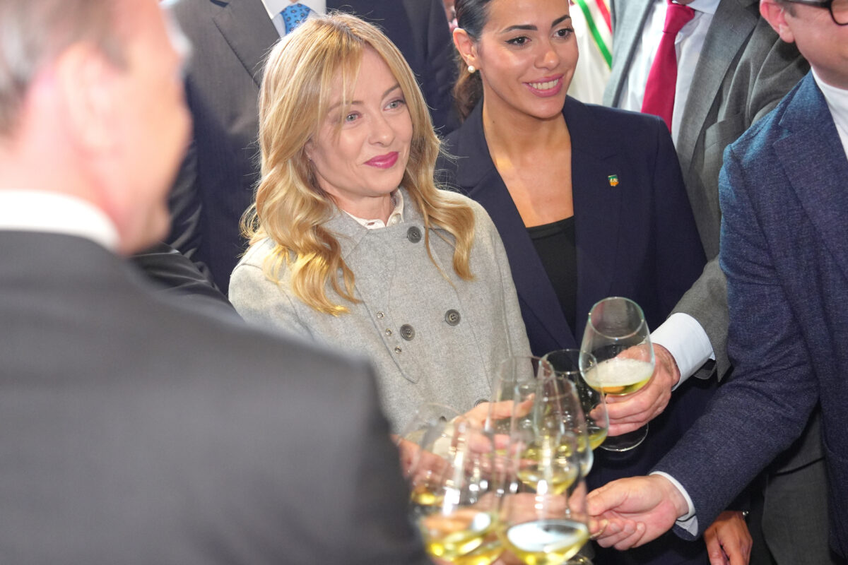 Galleria foto 'Giorgia Meloni oggi al Vinitaly – Le foto' - foto 4