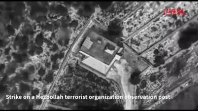 Libano, Israele rilascia video degli attacchi contro presunte postazioni Hezbollah