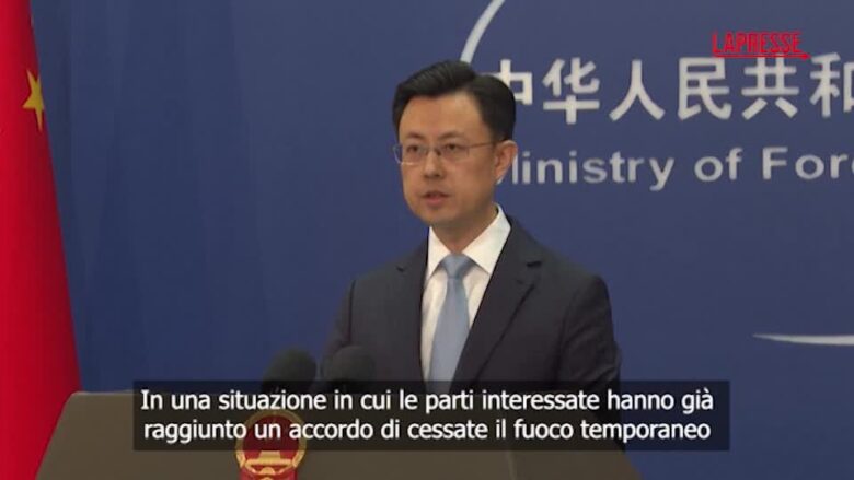 Iran, Cina: "Blocco navale Usa è atto pericoloso e irresponsabile"