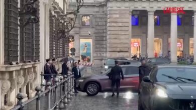 Ucraina, Zelensky arriva a Palazzo Chigi per incontrare Meloni