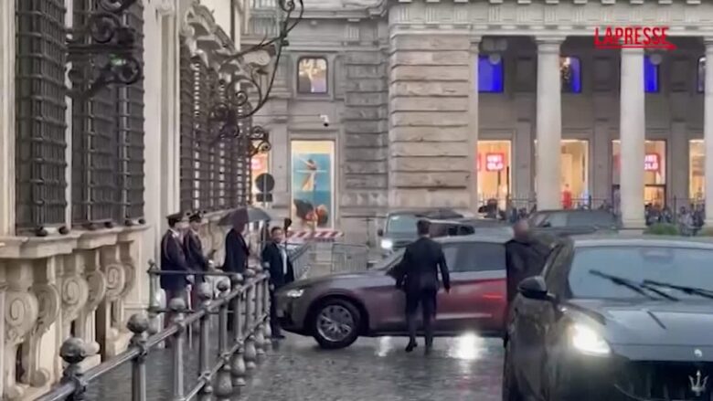 Ucraina, Zelensky arriva a Palazzo Chigi per incontrare Meloni