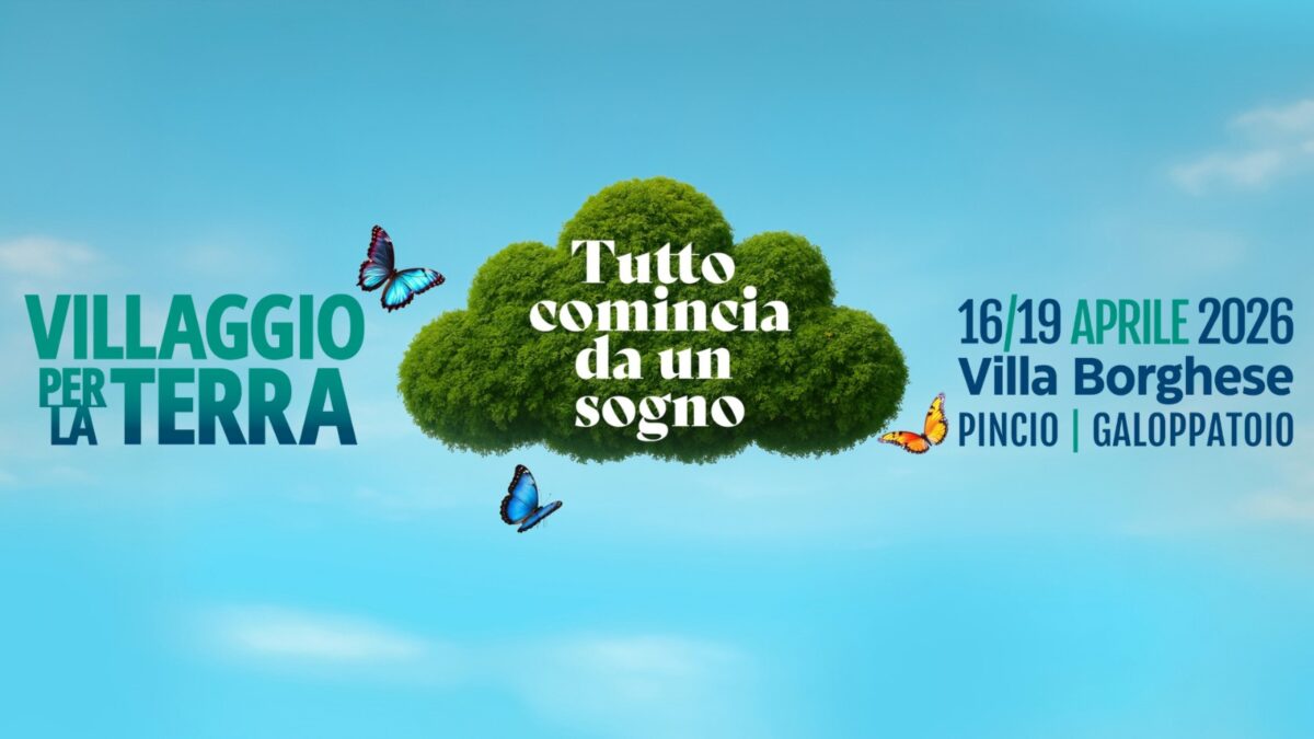 Earth Day, dal 16 al 19 aprile torna a Villa Borghese ‘Il Villaggio per la Terra’