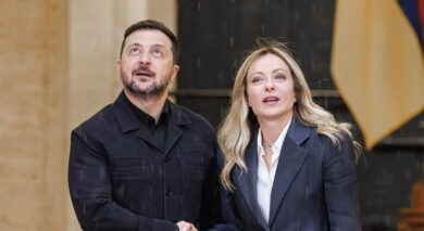 Zelensky in Italia, Meloni: “L’Occidente diviso sarebbe un regalo a Mosca”