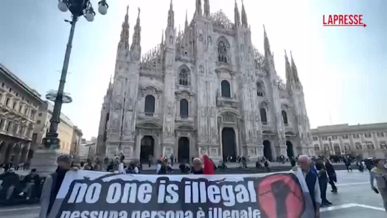 Milano, piazze contro la remigrazione: "Io nata in Italia e figlia di migranti, dove mi vogliono mandare?"