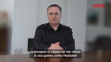 Libano, Katz: "Disarmare Hezbollah resta l'obiettivo della campagna militare"