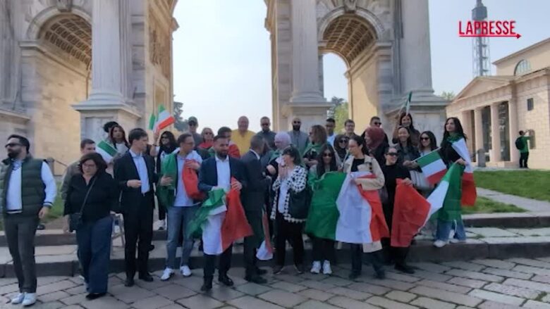 Sit-in di Forza Italia a Milano pro-integrazione. Atrous: "Basta con la politica da influencer"