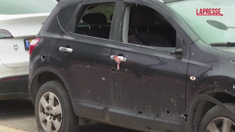 Israele, auto crivellate di proiettili nella città di Metula al confine con il Libano