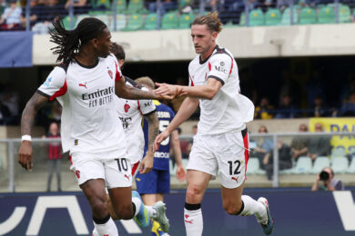 Serie A, Verona-Milan 0-1: Rabiot aggancia il Napoli