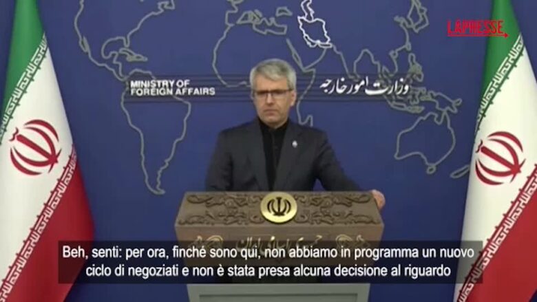 Iran, Teheran: "Nessun piano per prossimo round negoziati con Usa"