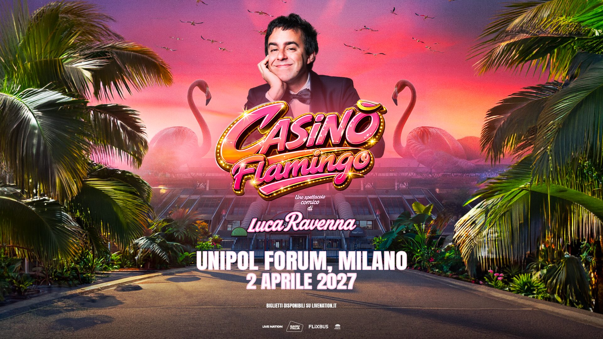 Luca Ravenna per la prima volta al Forum di Milano