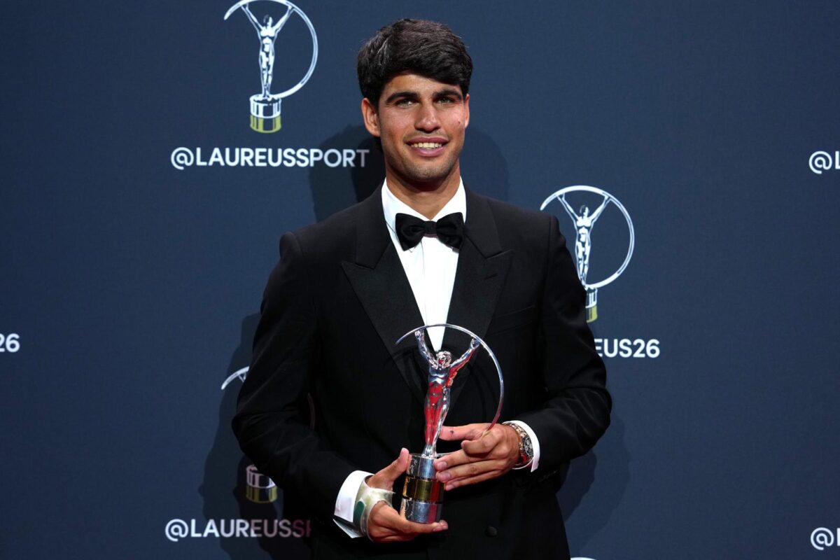 Alcaraz vince la sfida con Sinner ai Laureus: è lui lo sportivo dell’anno