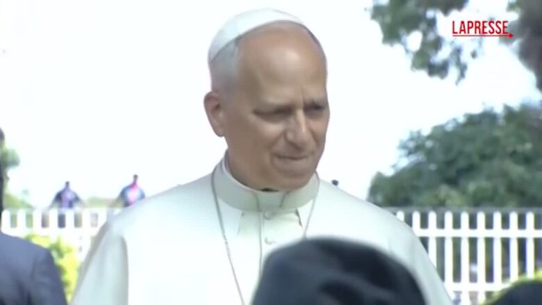 Angola, Papa Leone XIV visita una casa di cura nella città di Saurimo