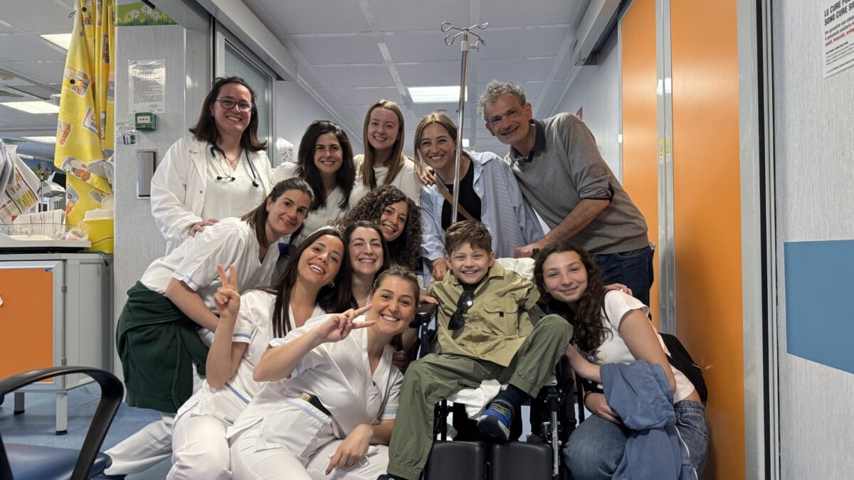 Dopo il trapianto di cuore a Natale Pietro torna a casa, festa al Bambino Gesù