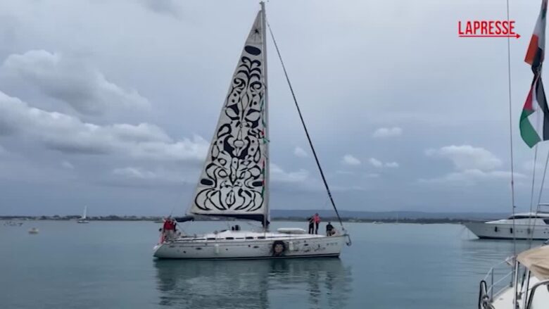 Siracusa, Global Sumud Flotilla in partenza per Gaza: "Personale specializzato per la ricostruzione"