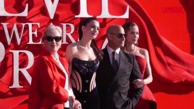 Il diavolo veste Prada 2, il red carpet del cast alla première a Londra