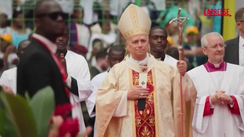 Papa Leone XIV in Guinea Equatoriale, messa alla stadio per il Pontefice