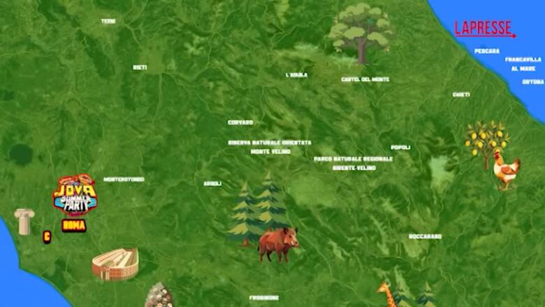 Jovanotti annuncia il Jova Giro, da Roma a Roma: la mappa interattiva