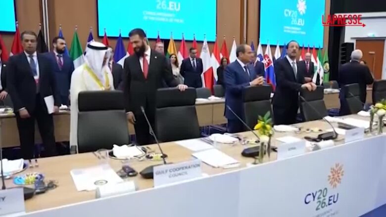 Vertice Cipro, i leader di Medio Oriente e Unione europea a confronto