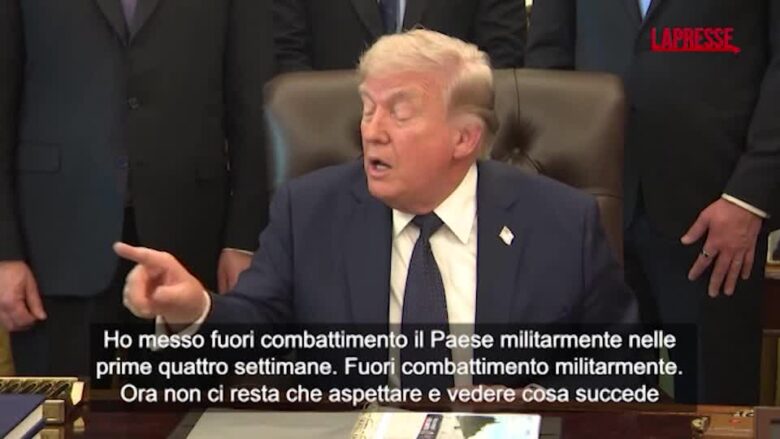 Iran, Trump: "Se non si raggiunge un accordo, lo chiuderò militarmente"