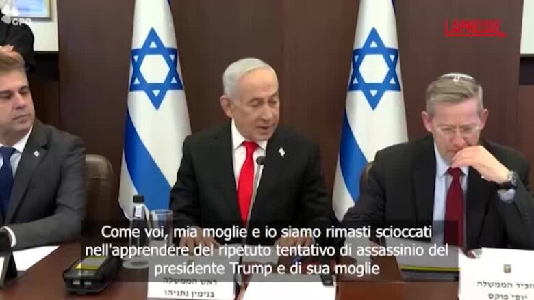 Attentato a Trump, Netanyahu: "Sono rimasto scioccato"