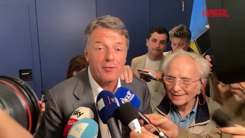 25 aprile, Renzi a Bologna con il militante Tino Ferrari: "E' la festa della libertà"