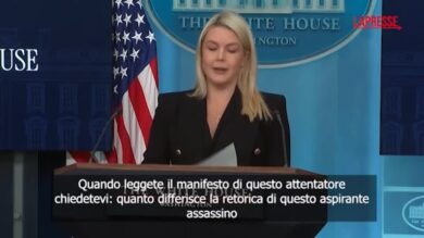 Karoline Leavitt attacca Jimmy Kimmel per i commenti su Melania Trump