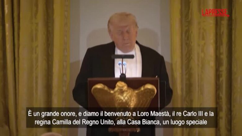 Usa, Donald Trump a Re Carlo III: "Il discorso al Congresso è stato fantastico"