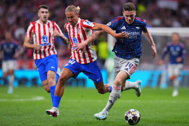 Champions League, finisce 1-1 la semifinale d’andata tra Atletico Madrid e Arsenal