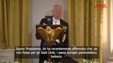 Usa, le migliori battute in humour inglese di Re Carlo alla Casa Bianca