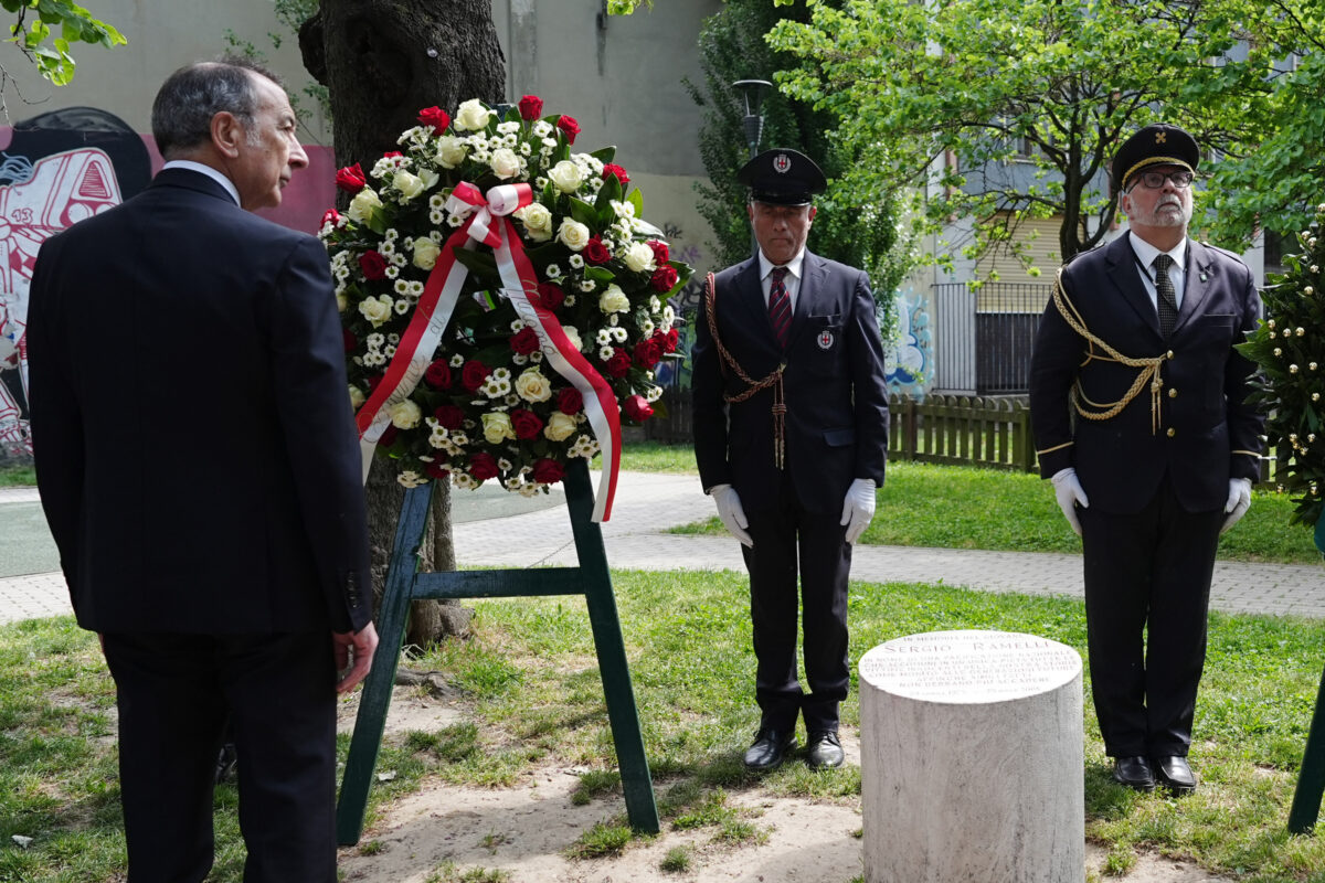 Galleria foto 'Sergio Ramelli, le commemorazioni a Milano con il sindaco Giuseppe Sala – FOTO' - foto 4