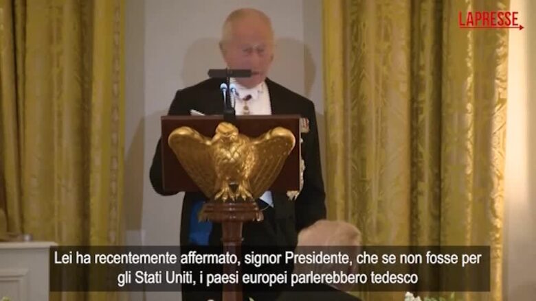 Usa, Re Carlo III risponde a Trump: "Se non fosse per noi, oggi parlereste francese"