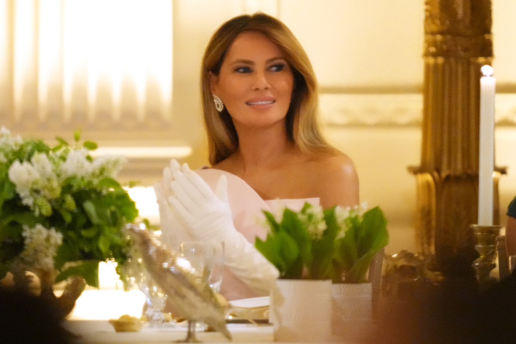 Galleria foto 'Re Carlo III e Trump alla cena di Stato: le foto del banchetto alla Casa Bianca' - foto 9