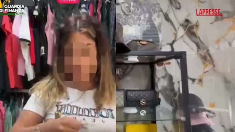 Catania, vendevano prodotti contraffatti online: la gdf interviene durante la diretta streaming