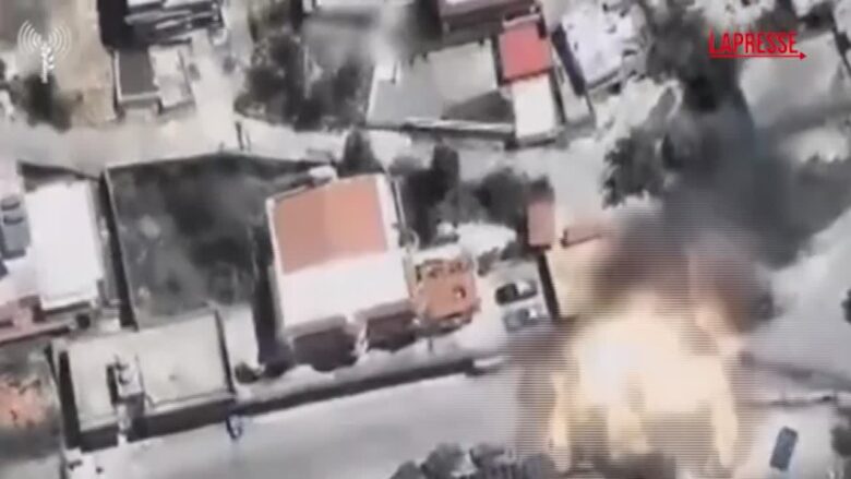 Libano, Israele rilascia un video degli attacchi contro Hezbollah