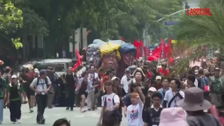 Filippine, scontri manifestanti-polizia a Manila nella marcia del 1° maggio