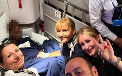 Bimbo nato su un volo Ita Airways, il racconto della capo cabina: “Emozione incredibile”