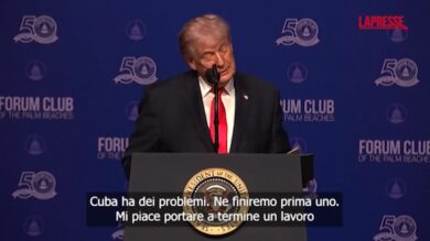 Cuba, Trump: "Forse una portaerei Usa potrebbe avvicinarsi tornando dall'Iran"
