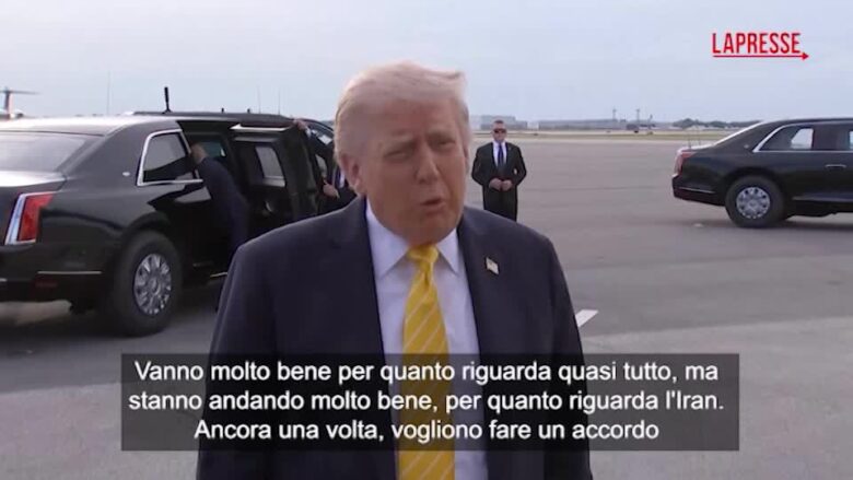 Iran, Trump: "Teheran vuole fare un accordo. Sono decimati e non sanno chi è il loro leader"