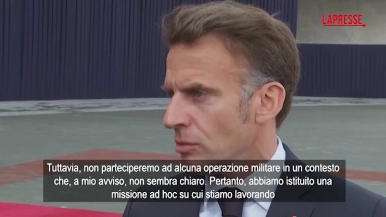 Iran, Macron: "'Project Freedom’ di Trump? Non parteciperemo a operazioni poco chiare"
