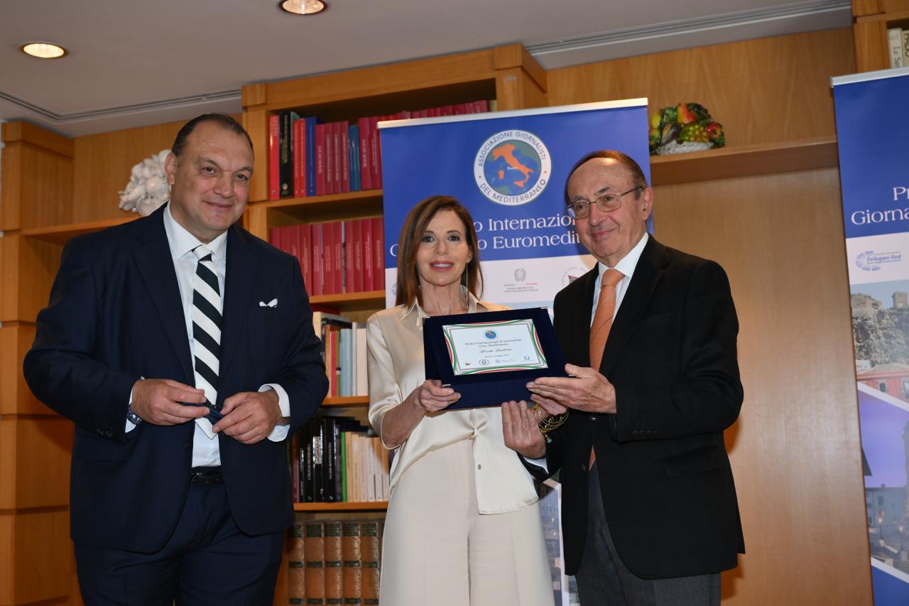 Premio Giornalismo Euromediterraneo, la direttrice di LaPresse Alessia Lautone tra i vincitori