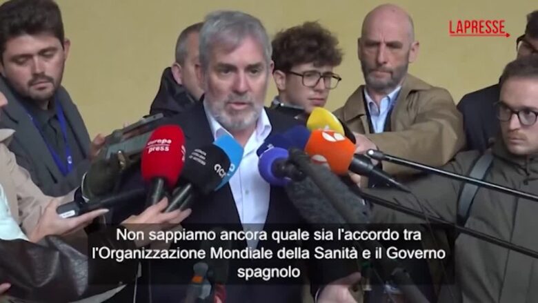 Hantavirus, il presidente delle Isole Canarie: "I passeggeri della nave dovrebbero sbarcare a Capo Verde"