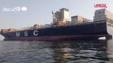 Iran, Teheran pubblica un video delle navi MSC Francesca ed Epaminondas nello Stretto di Hormuz