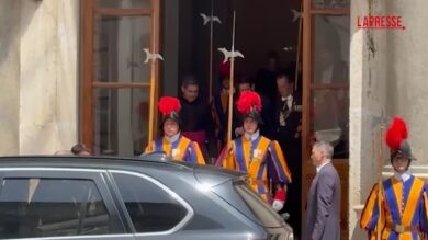 Rubio a Roma, il Segretario di Stato Usa lascia il palazzo apostolico