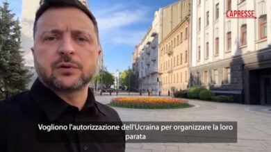 Ucraina, Zelensky avverte gli alleati di Mosca: “Non andate alla parata del 9 maggio”