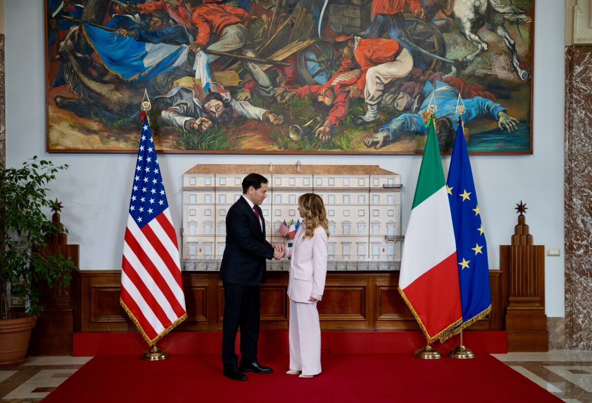 Marco Rubio a Roma, il segretario Usa vede Tajani e Meloni ...