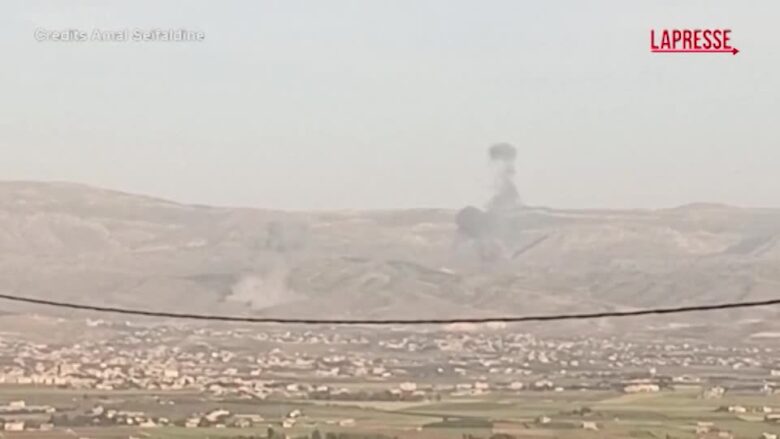 Libano, attacchi israeliani vicino al confine con la Siria