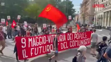 A Roma il corteo per il Giorno della vittoria contro il nazifascismo