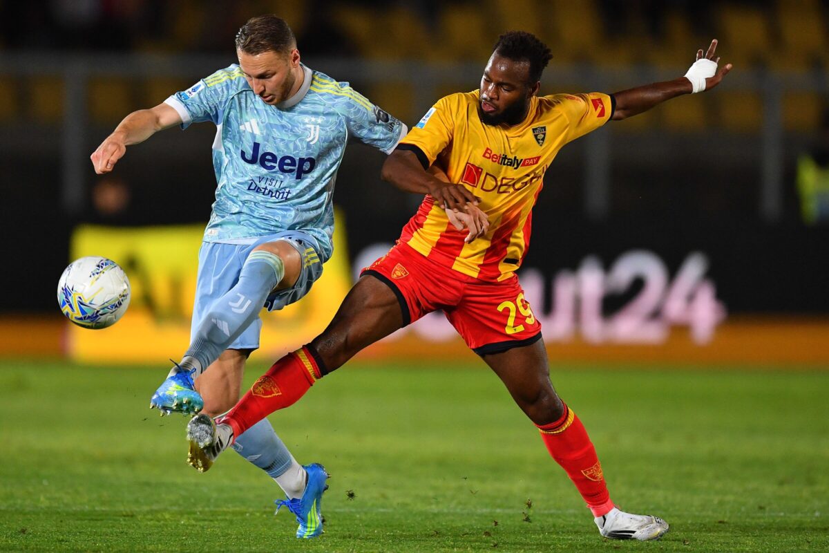 Serie A, Lecce-Juventus 0-1